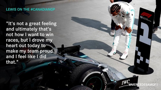 ルイス・ハミルトン(メルセデス)2019年F1カナダGP