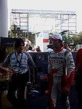 TOYOTAのヤルノ・トゥルーリ。