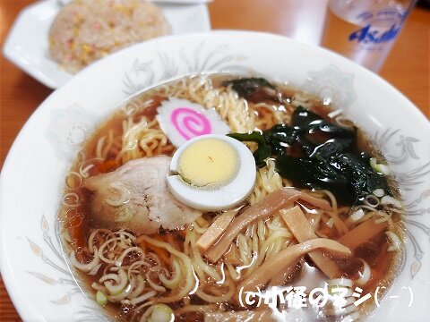 戸部 大連 De 半炒飯ラーメン 濱のおいしい小径