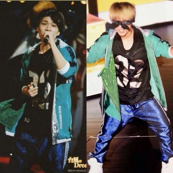 ジャニーズwest 台風n Dreamerの衣装をオーダーメイド ミモザの花束 京都マロニエ通りから