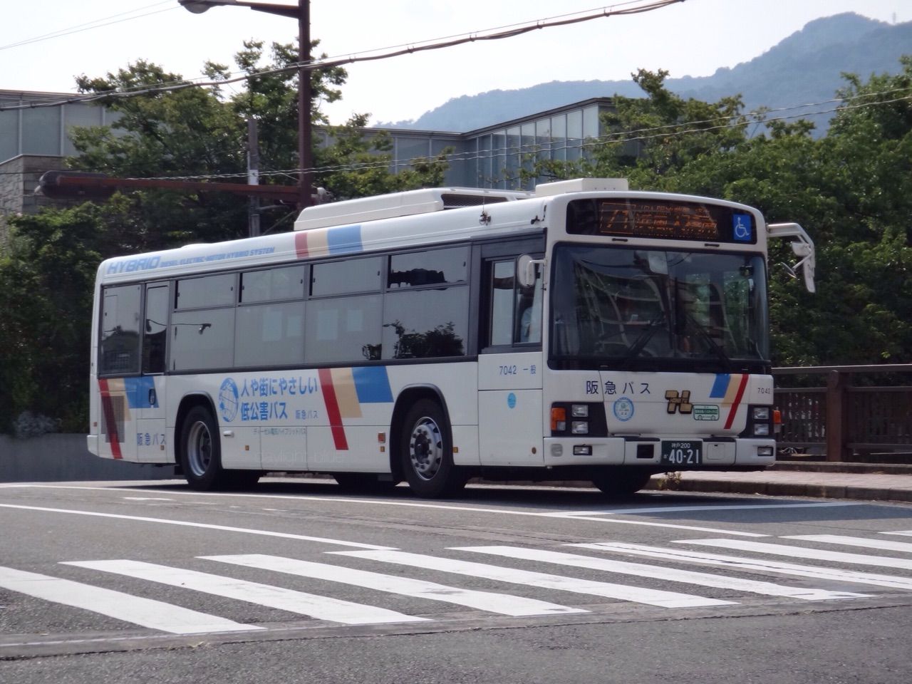 阪急バス 7042 爽嶺のバス録