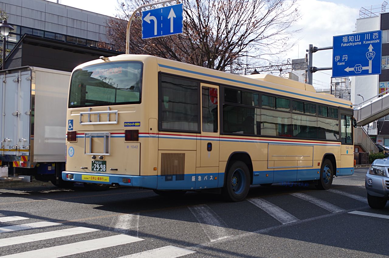 阪急バス 1042 爽嶺のバス録