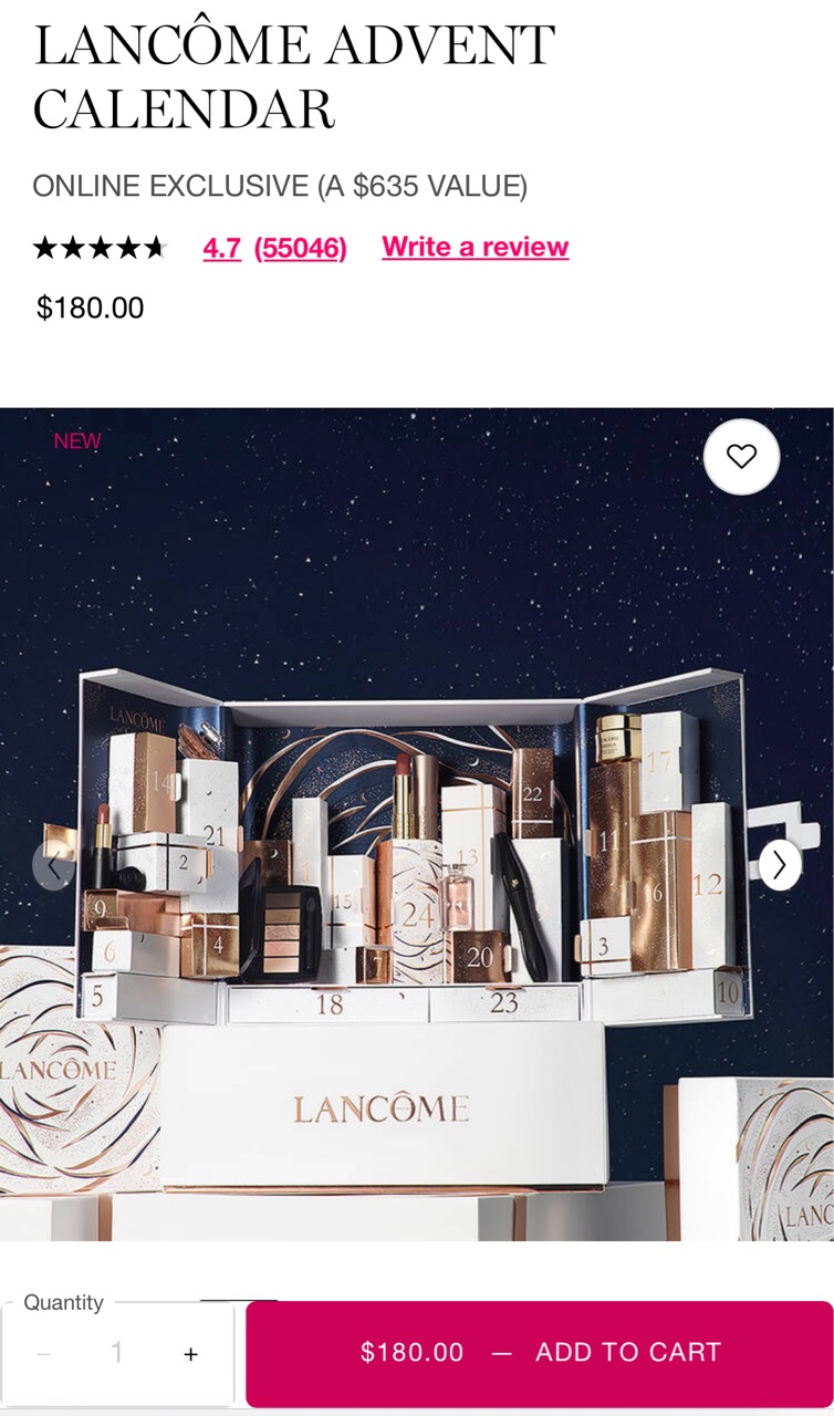 遂に！あのコスメブランドからアドベントカレンダーが登場