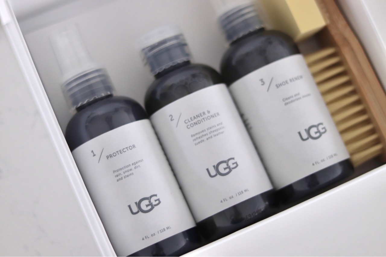UGGの”ケアセット”が便利！スエードやシープスキンのお手入れ