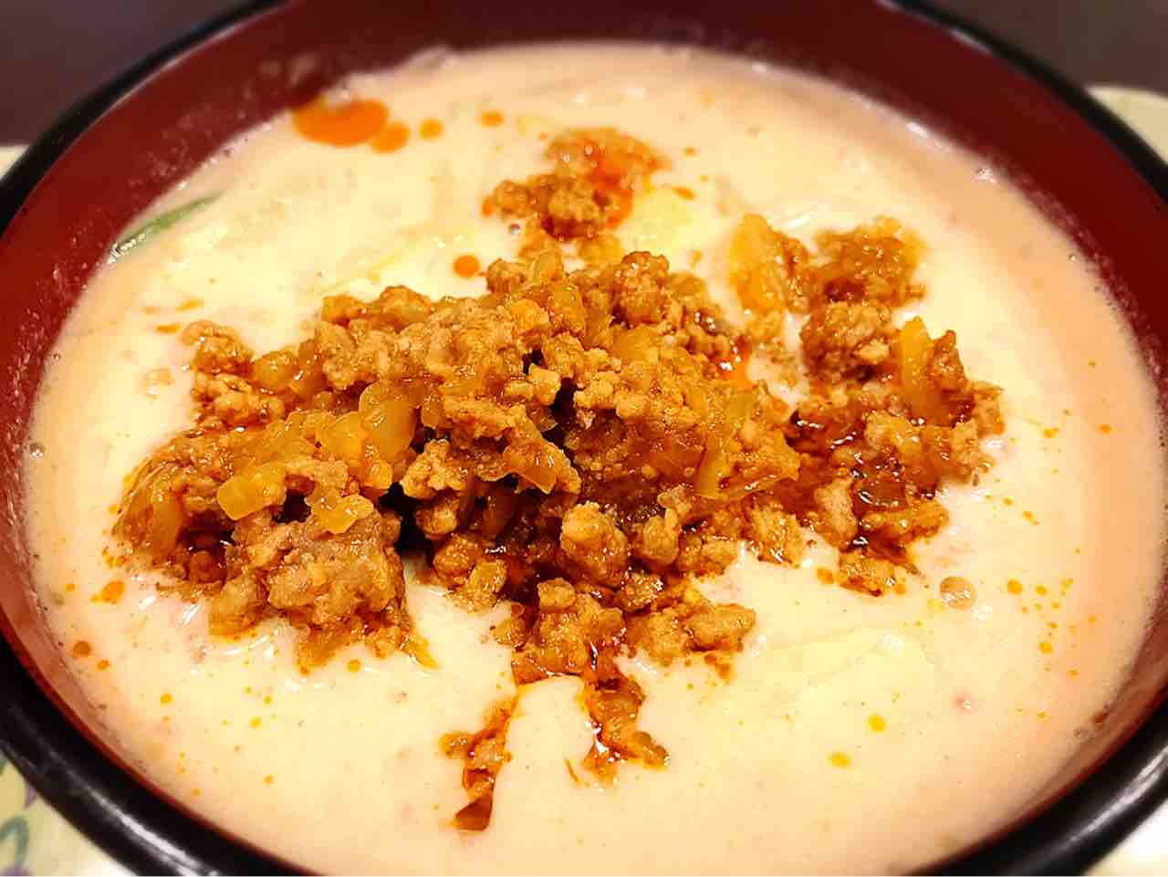 豆乳入り担々うどん 茄子と牛肉の甘辛炒め にんじんツナサラダ じゃがいもとベーコンのスープ 他 Gohan As Of Today Foods