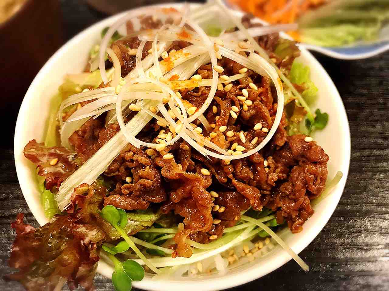 牛肉丼 まいたけの卵とじ汁 人参のサラダ 豆ひじき煮 カレーチャーハン Gohan As Of Today Foods 牛肉丼 まいたけの卵とじ汁 人参のサラダ 豆ひじき煮 カレーチャーハン Gohan As Of Today Foods