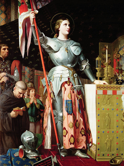 00 Joan of Arc at the coronation of Charles VII