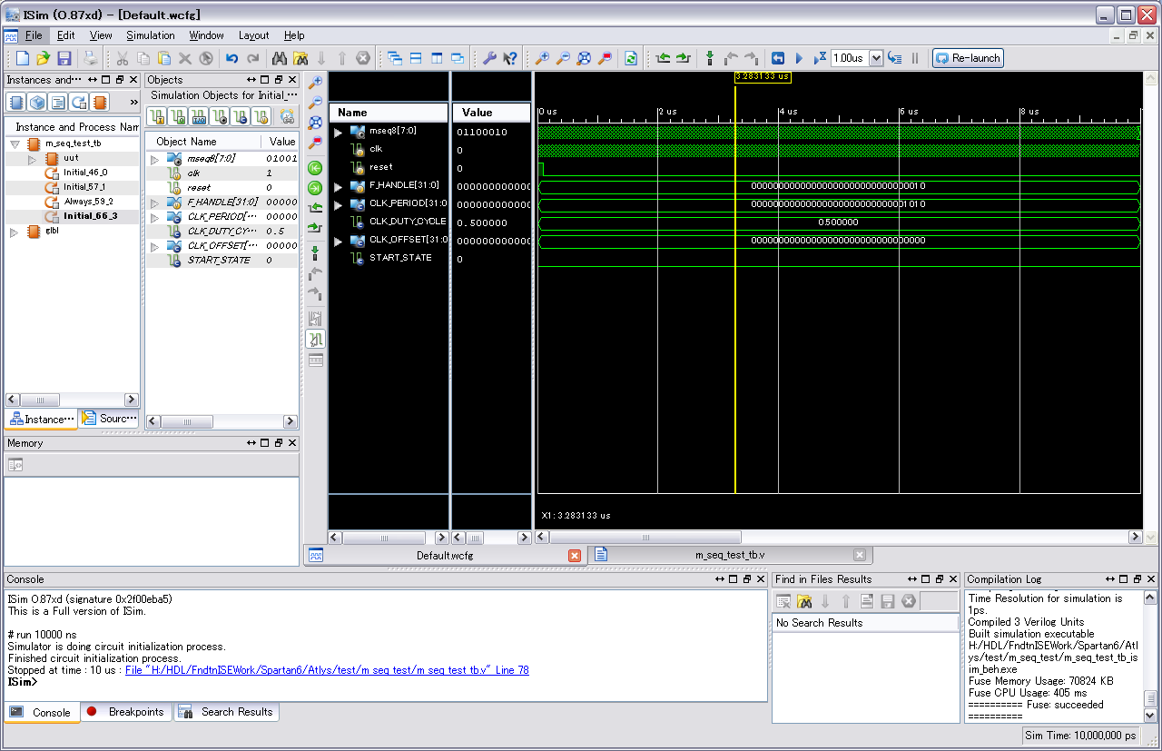 擬似乱数 M系列を使う１ Fpgaの部屋