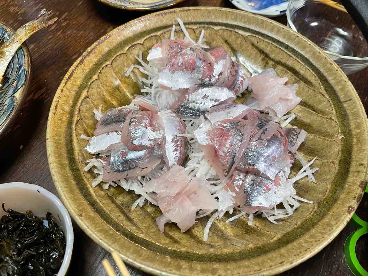 釣り飯 イシモチの刺身 焼き 釣り女子の釣り飯 食べるために釣る釣行ノート