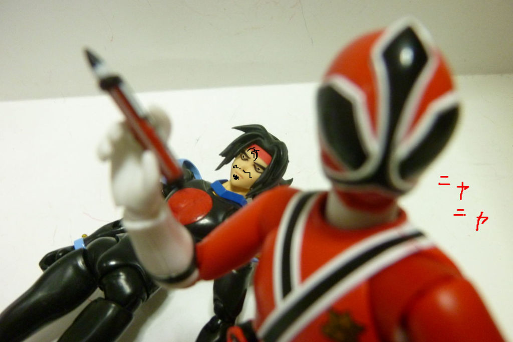 これが真 外道シンケンレッドだ 0点クレパス