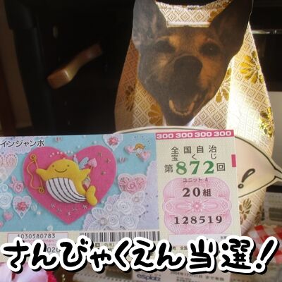1円玉なら300枚!