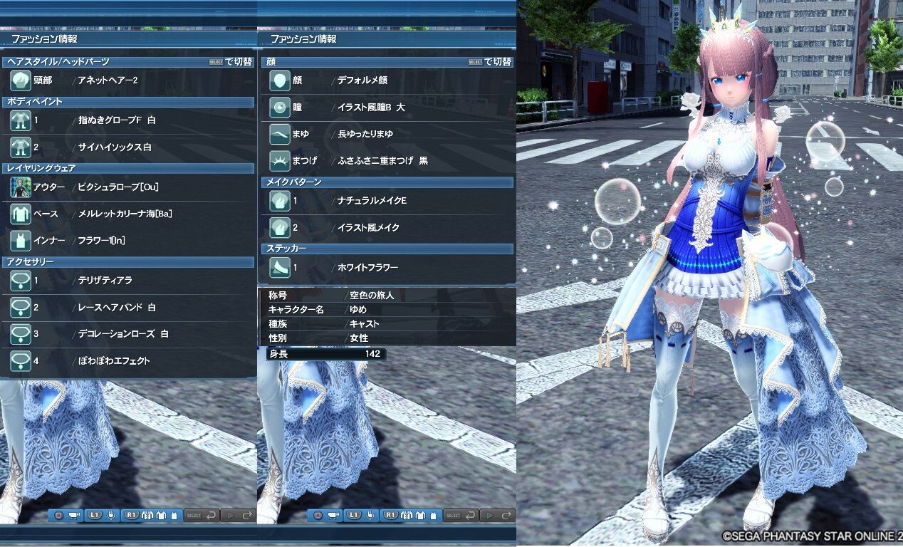 Pso2 最終的な 自キャラ画像のやつ 多分 色んな画像置き場