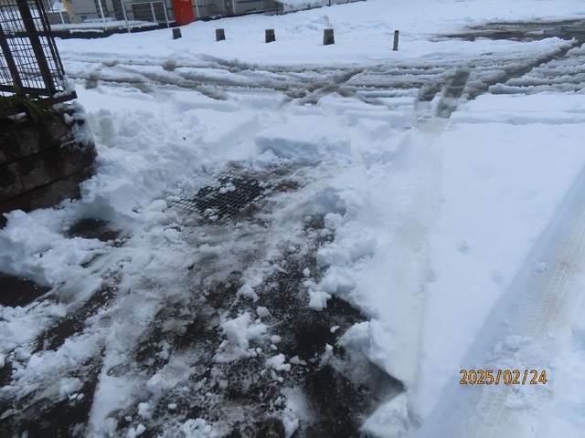 雪かき②