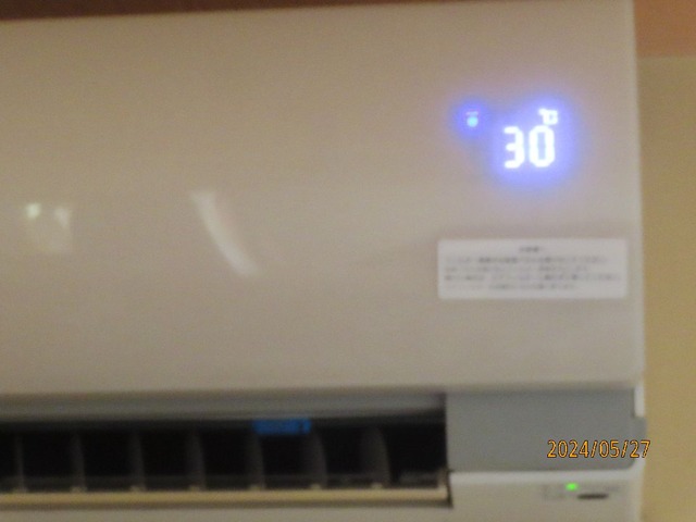 室内30℃