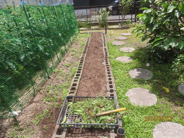 ソラマメ跡地整地