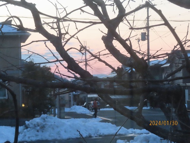 夕焼け？