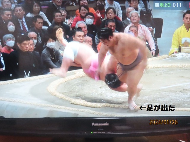 宇良の勝ち