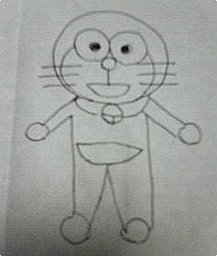 絵描き歌に忠実に 丸ちゃん日記