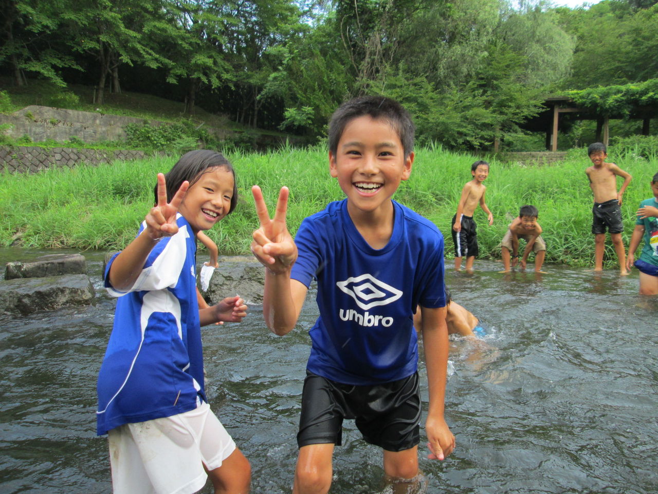 夏合宿 川遊び編 プライマリーカラーfc