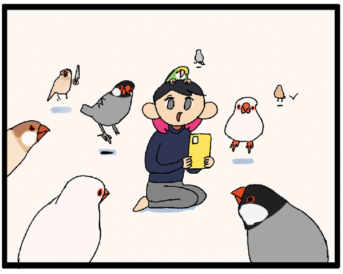 文鳥はいいぞ えるポピ ハッピーオタクライフ Powered By ライブドアブログ