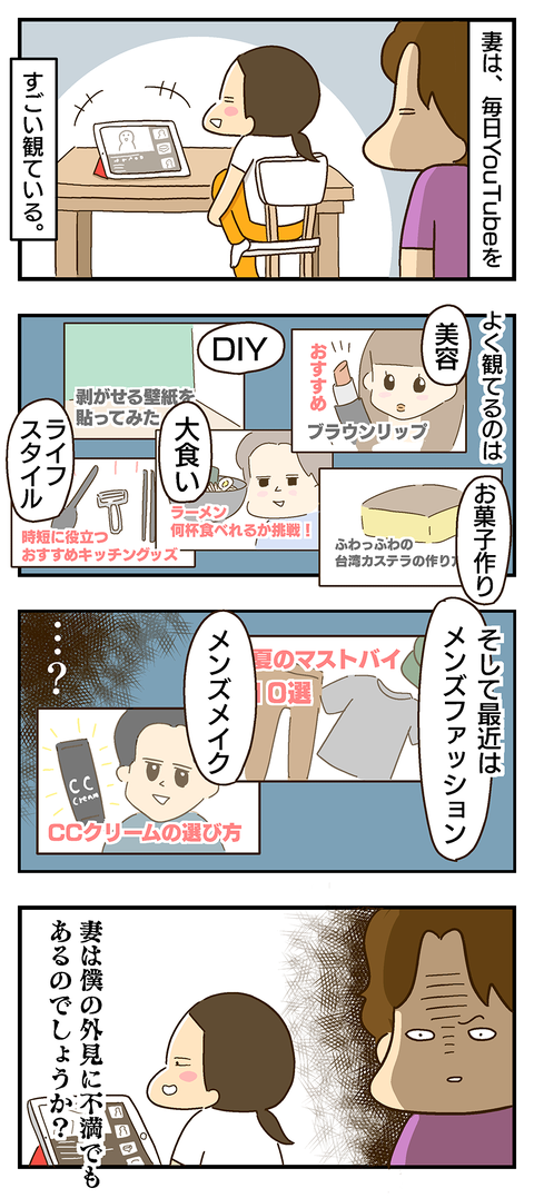 20200703-youtubeをすごい観ている妻