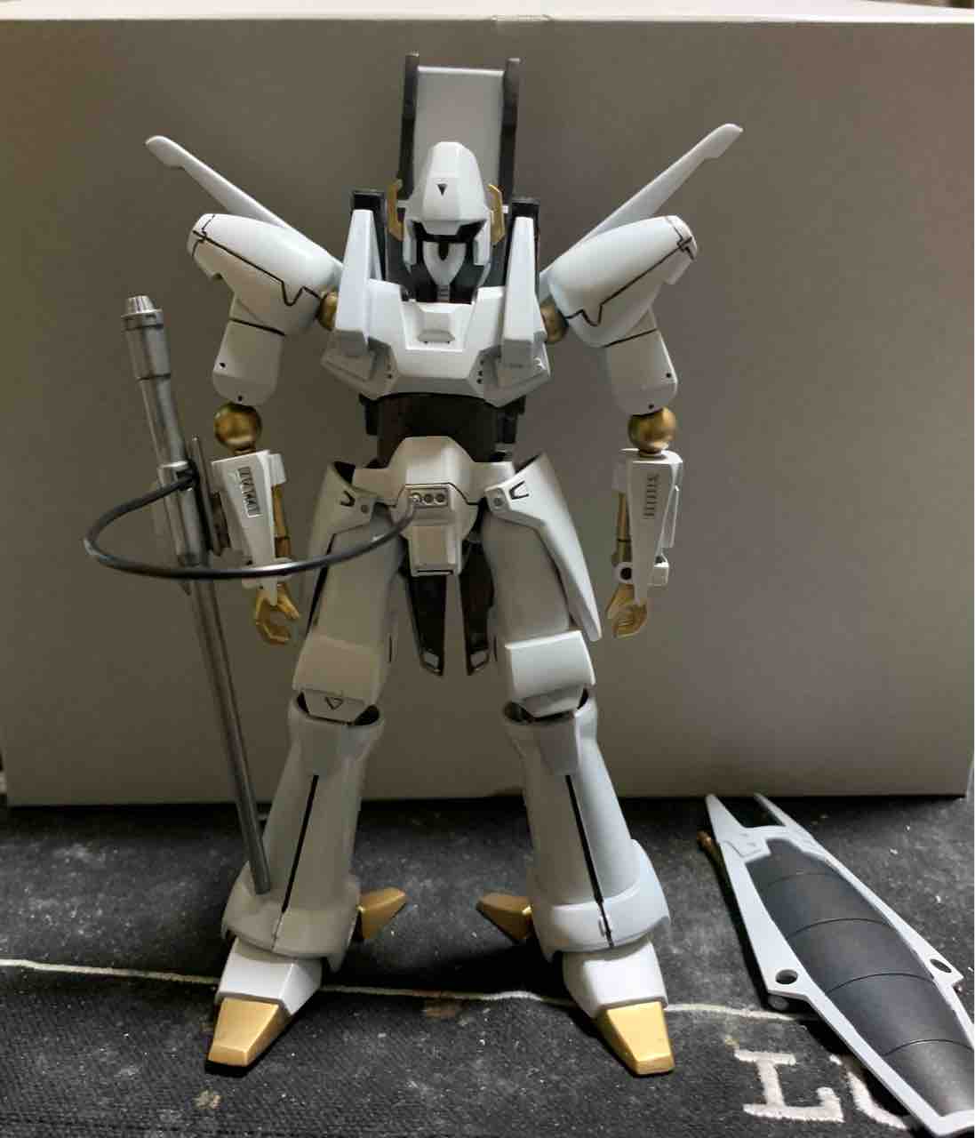 旧キット 1/144エルガイム 完成 : ろぼっとのプラモデル
