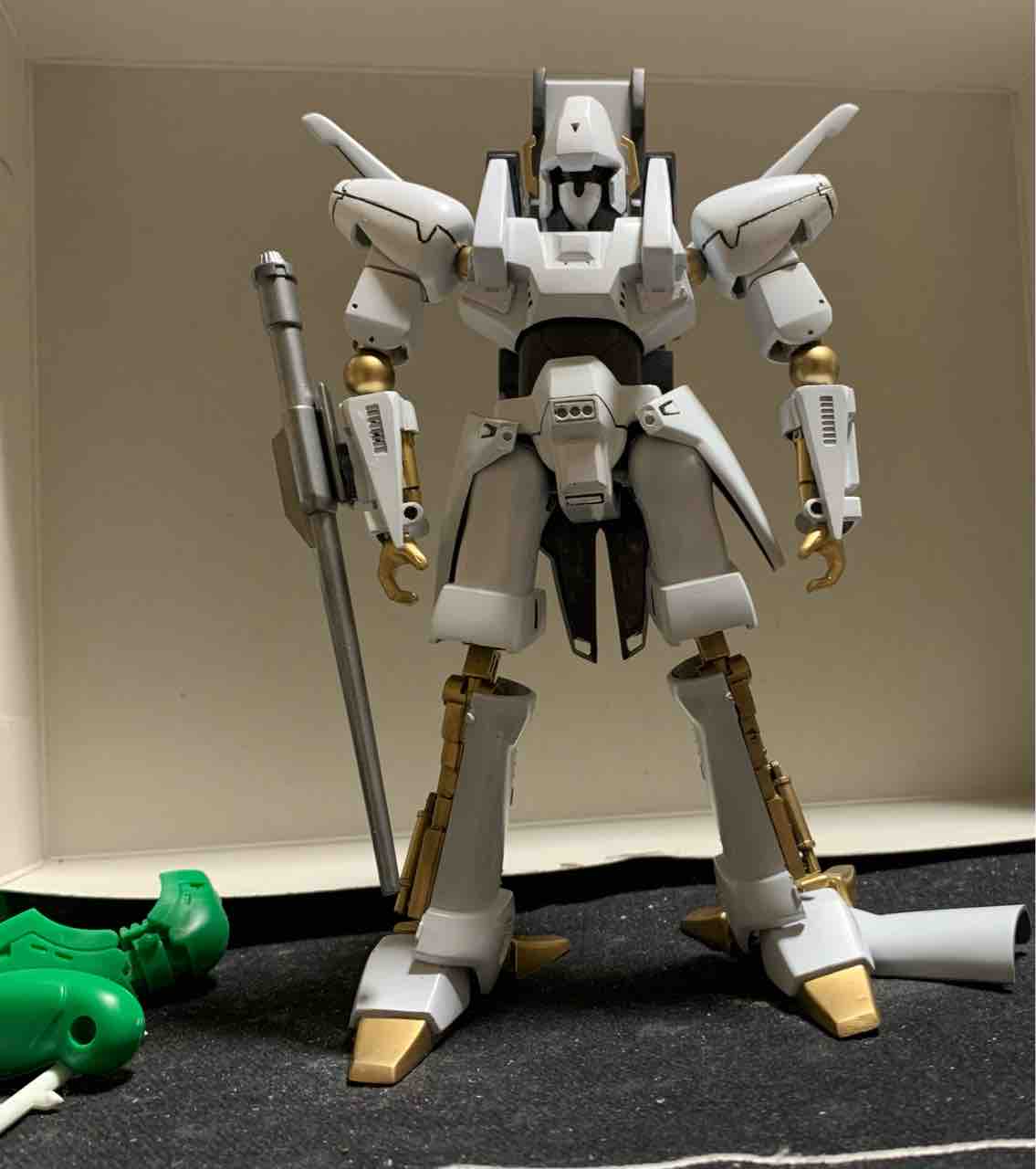 旧キット エルガイム製作7 : ろぼっとのプラモデル