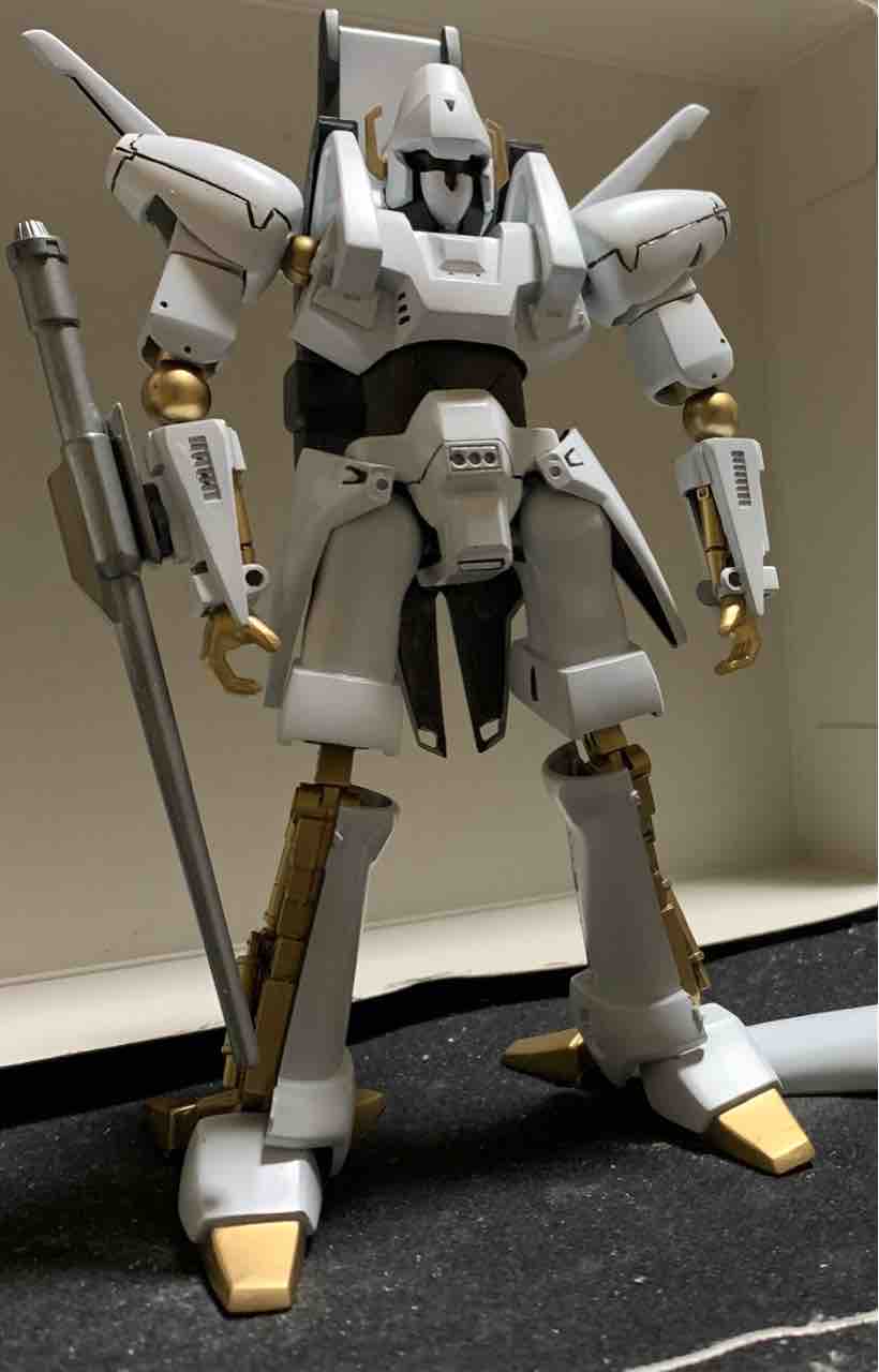旧キット エルガイム製作7 : ろぼっとのプラモデル