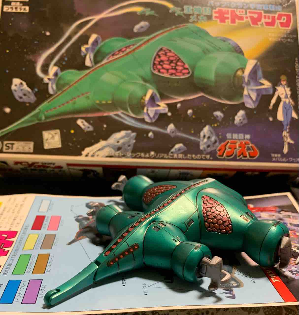 旧キット 1/1300 ギド・マック : ろぼっとのプラモデル