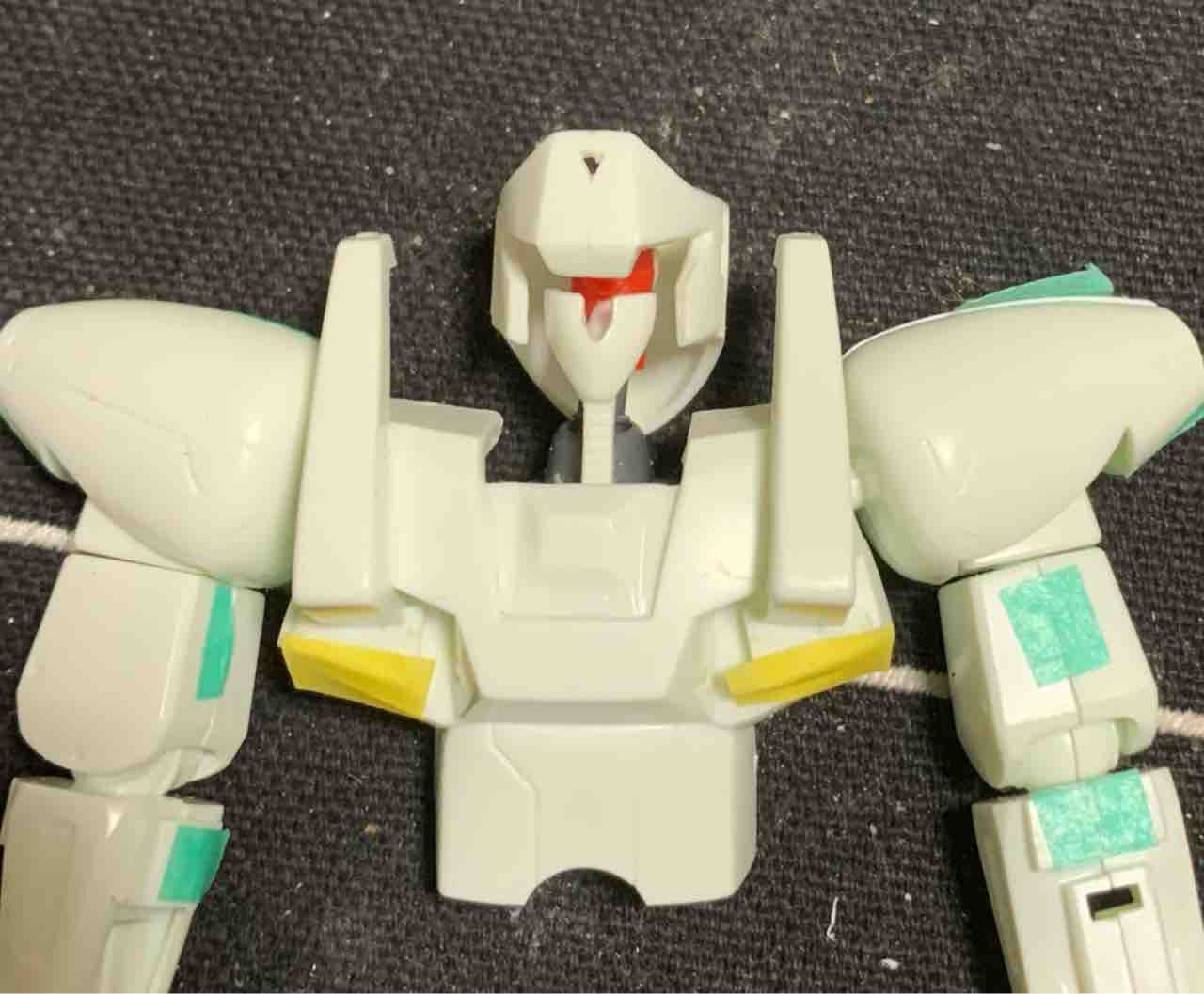 旧キット エルガイム製作 1 : ろぼっとのプラモデル