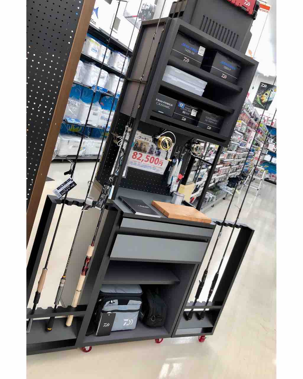 Anglight 釣り具専用収納家具 釣り具のまるきん糸島ファミリー