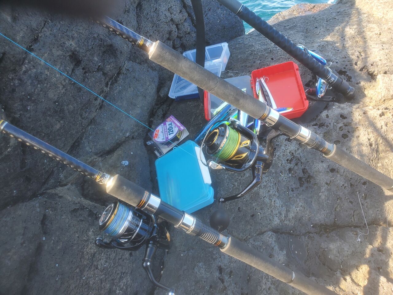 糸島店王野ロックショア釣行🎣 : 釣り具のまるきん糸島ファミリー 糸島店王野ロックショア釣行🎣 : 釣り具のまるきん糸島ファミリー