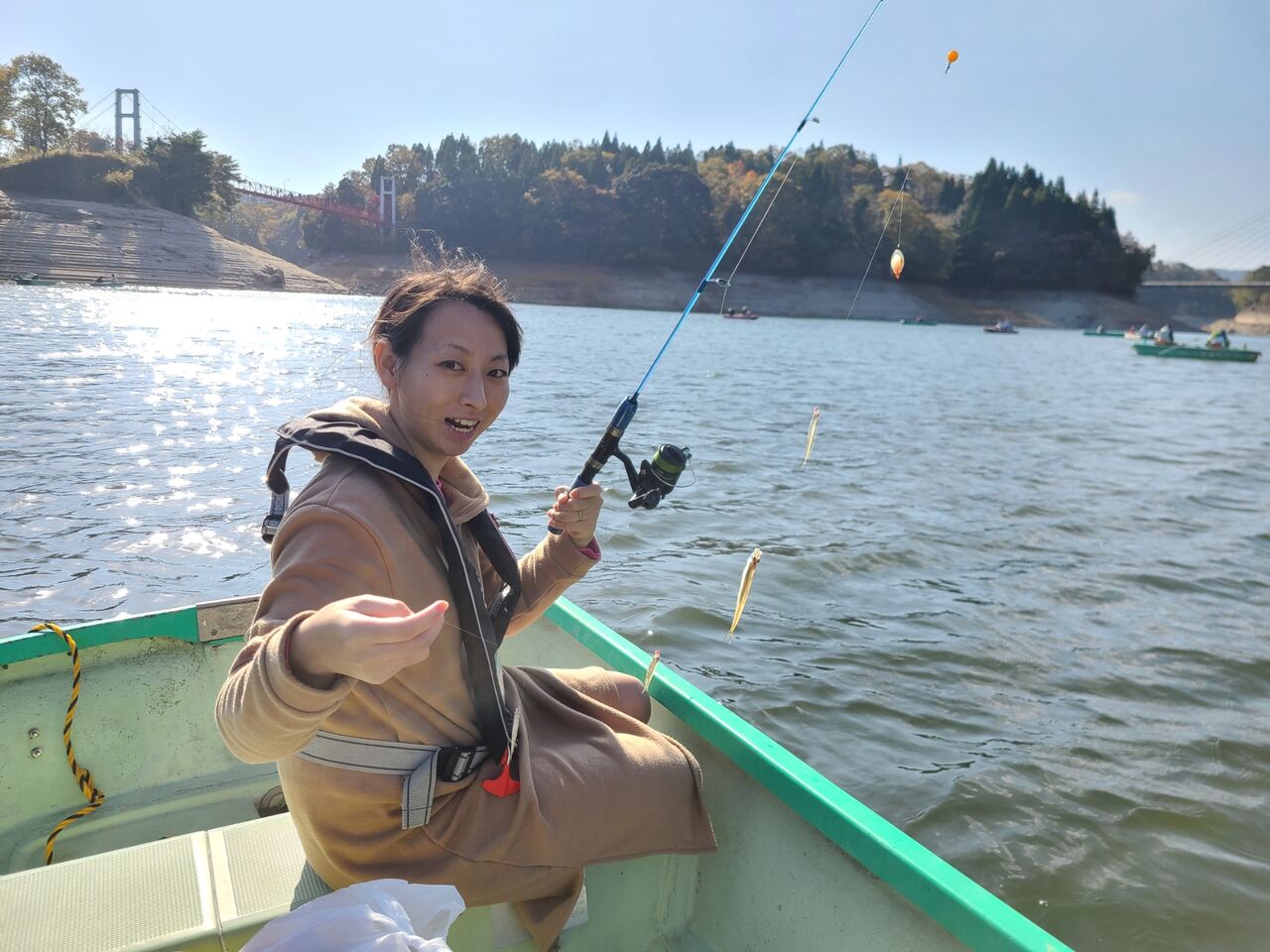 つり具のまるきん平戸店のblog 北山ダムでワカサギ釣り
