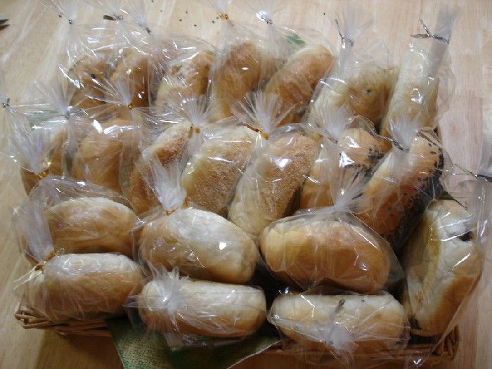 07年5月 ベーグル 沢山焼いてラッピング 趣味の手作りパン 07年5月 ベーグル 沢山焼いてラッピング 趣味の手作りパン