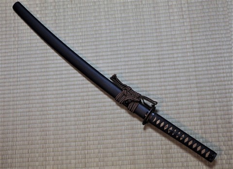 脇差の拵（鞘補修済み） 脇差の拵（鞘補修済み）