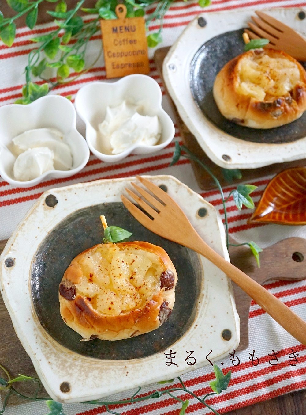 レンジで簡単りんごジャム 市販のパンで可愛いりんごパン Caf E Fuu Manma かふぇ風まんま Powered By ライブドアブログ