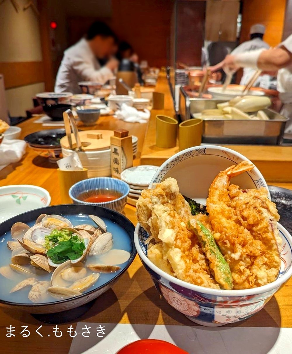 天丼 まき の 京都 寺町 店