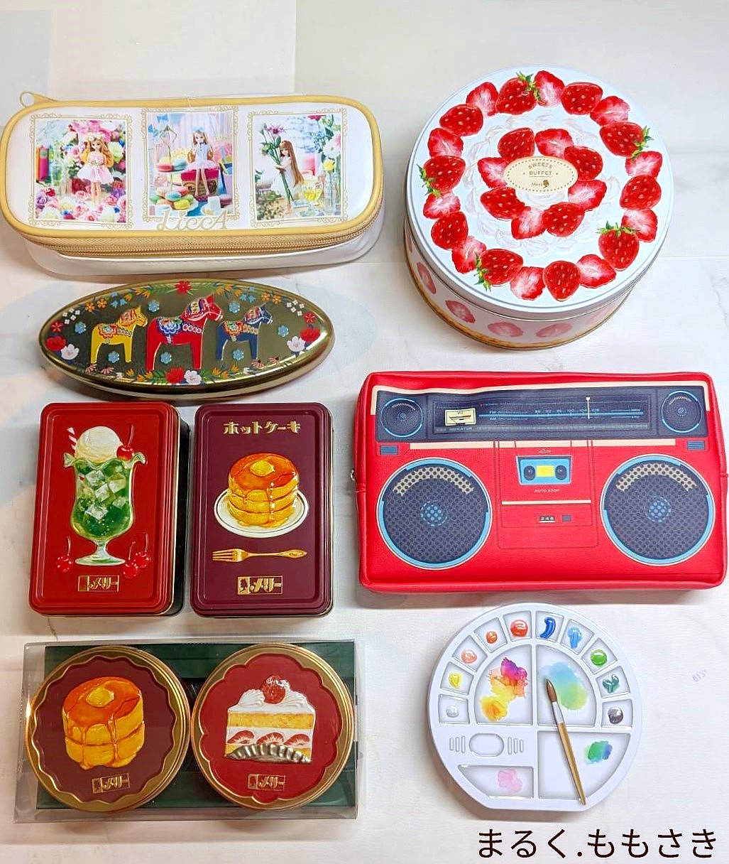 2026年バレンタイン♡可愛いお菓子の缶ほか : ～Caf'e fuu Manma