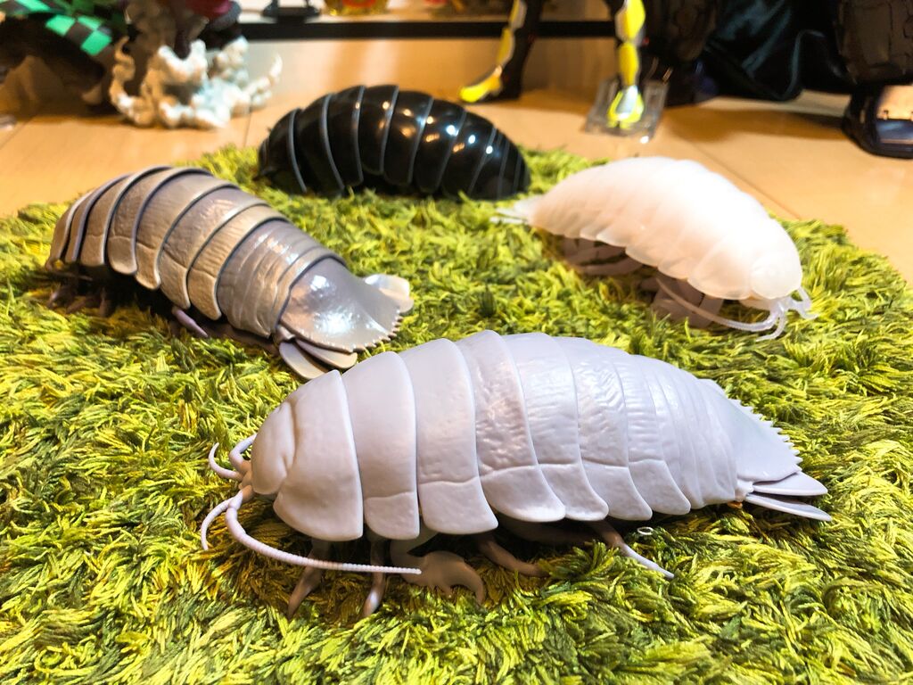 レアカラー超リアル ダイオウグソクムシ いきもの大図鑑 ガシャポンワールドレビュー ひでまるぱぱのコレクションぶろぐ