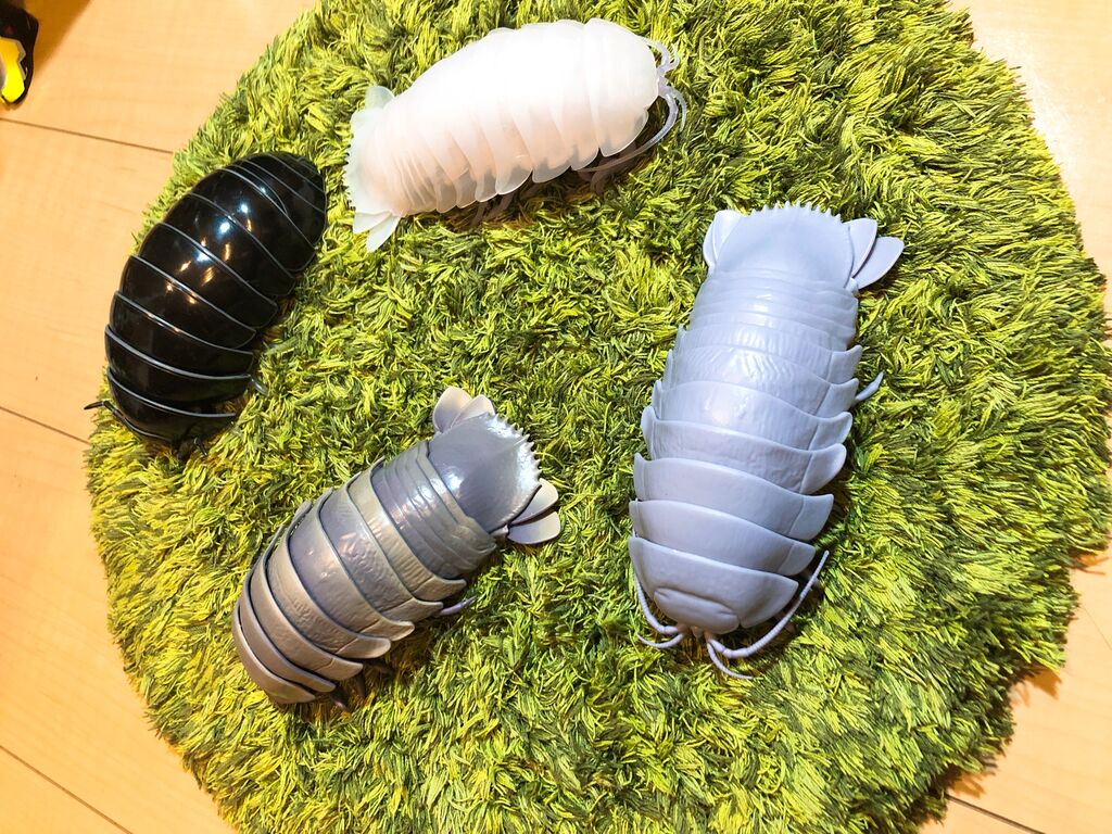 レアカラー超リアル ダイオウグソクムシ いきもの大図鑑 ガシャポンワールドレビュー ひでまるぱぱのコレクションぶろぐ