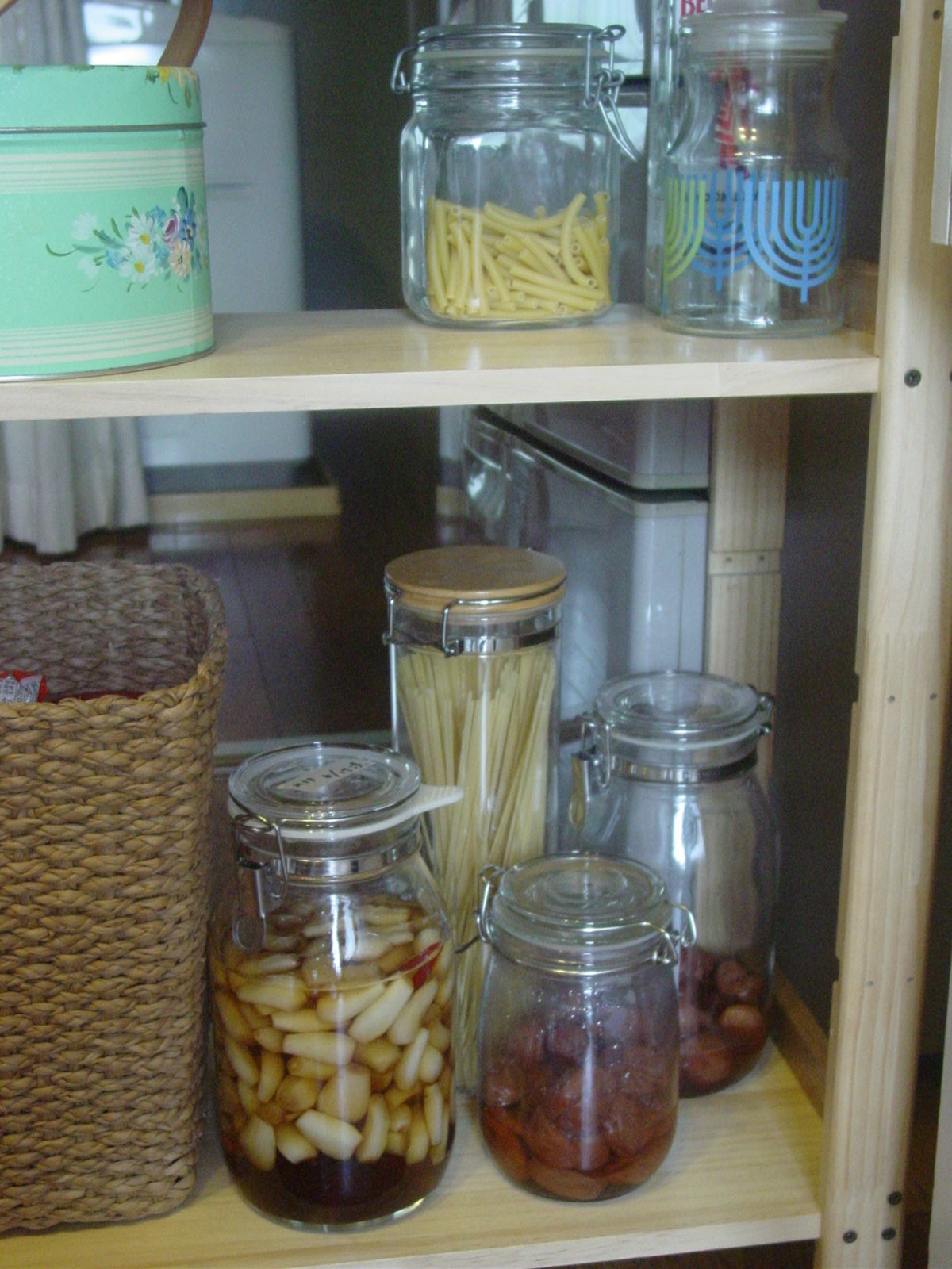 保存容器と保存場所 めじろが来る団地