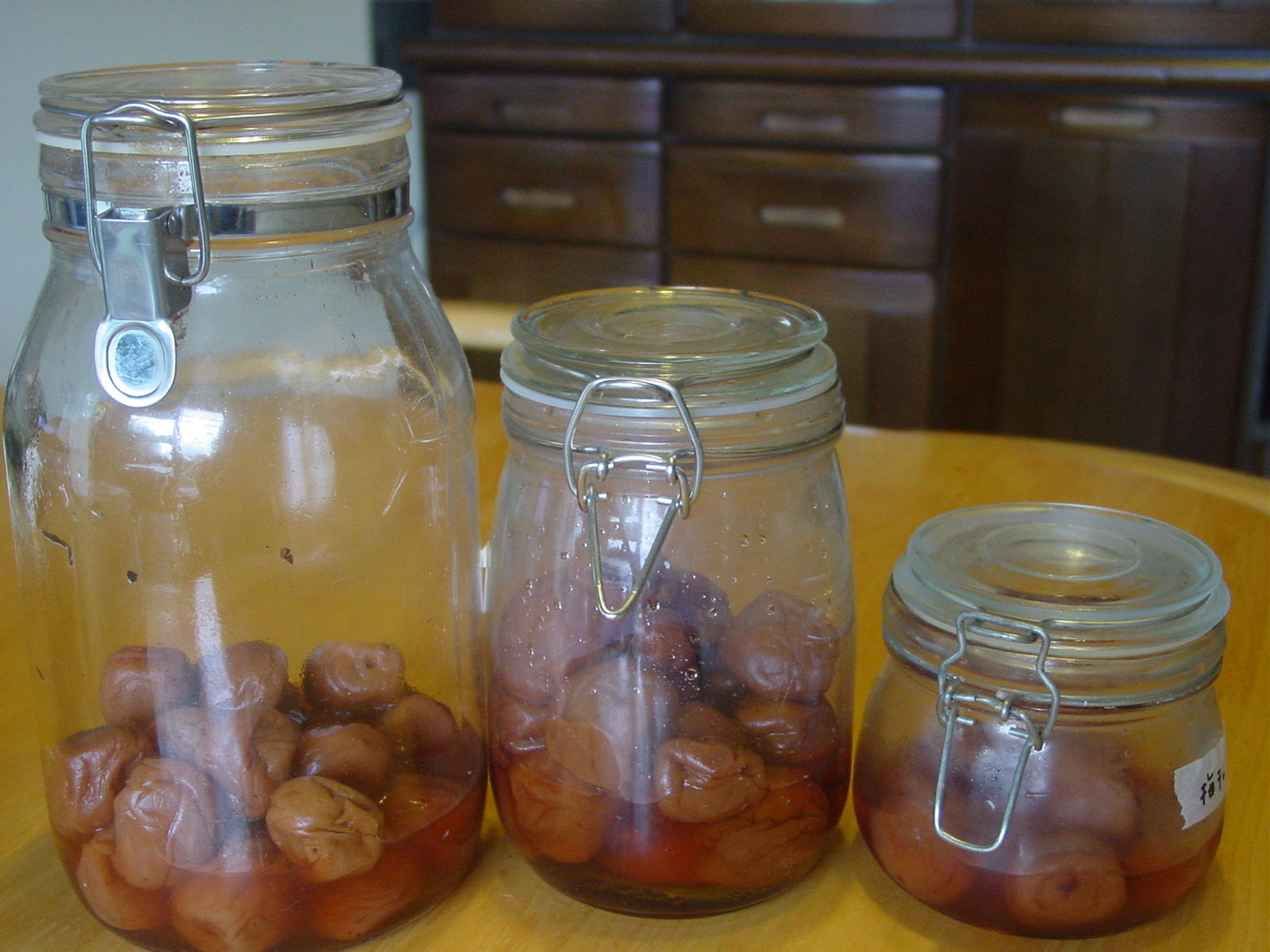 保存容器と保存場所 めじろが来る団地