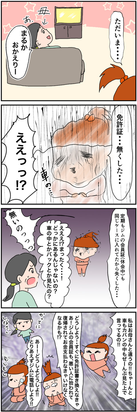免許証を失くした話