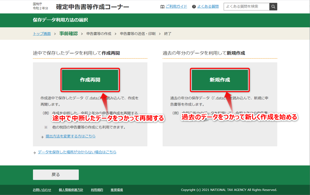 また確定申告の時期がやってきました 21年版 The Wonder Road