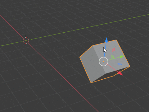 Blender_マニピュレーター_グローバル座標