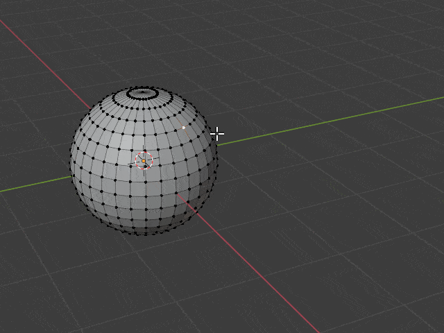 Blender_プロポーショナル編集_減衰範囲