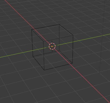 Blender_ワイヤーフレーム表示
