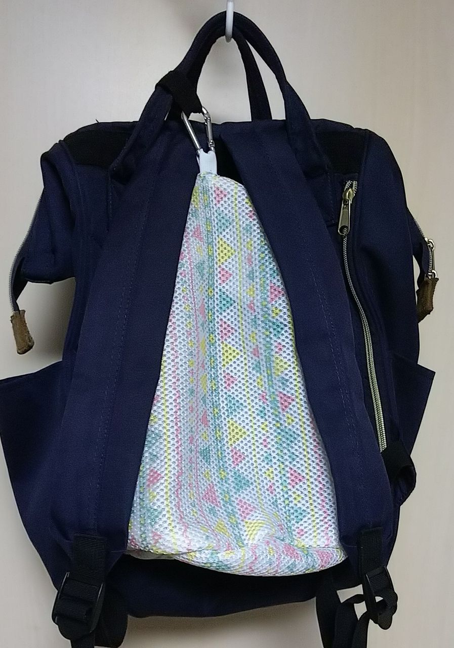 リュック用保冷ポーチを手作りしました ベビモニ まる美とベビーをモニタリング リュック用保冷ポーチを手作りしました ベビモニ まる美とベビーをモニタリング