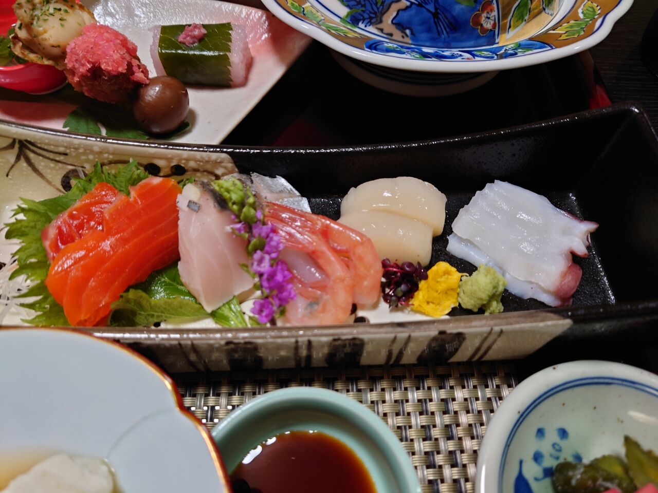 ゆらりゆら 水鳥の宿 さきはな 食事 Tomの明るい空間