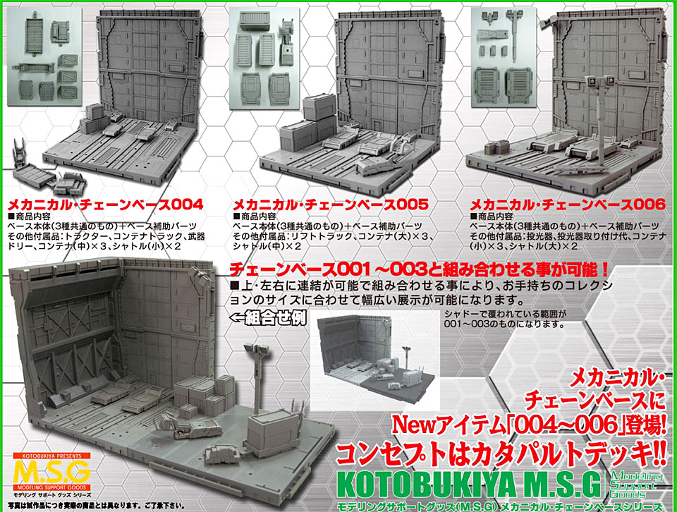コトブキヤ　メカニカルチェーンベース　一式 メカニカルチェーンベースR〈A〉(メカニカルチェーンベースR〈A